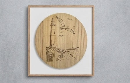 Holz-Untersetzer – verschiedene Motive