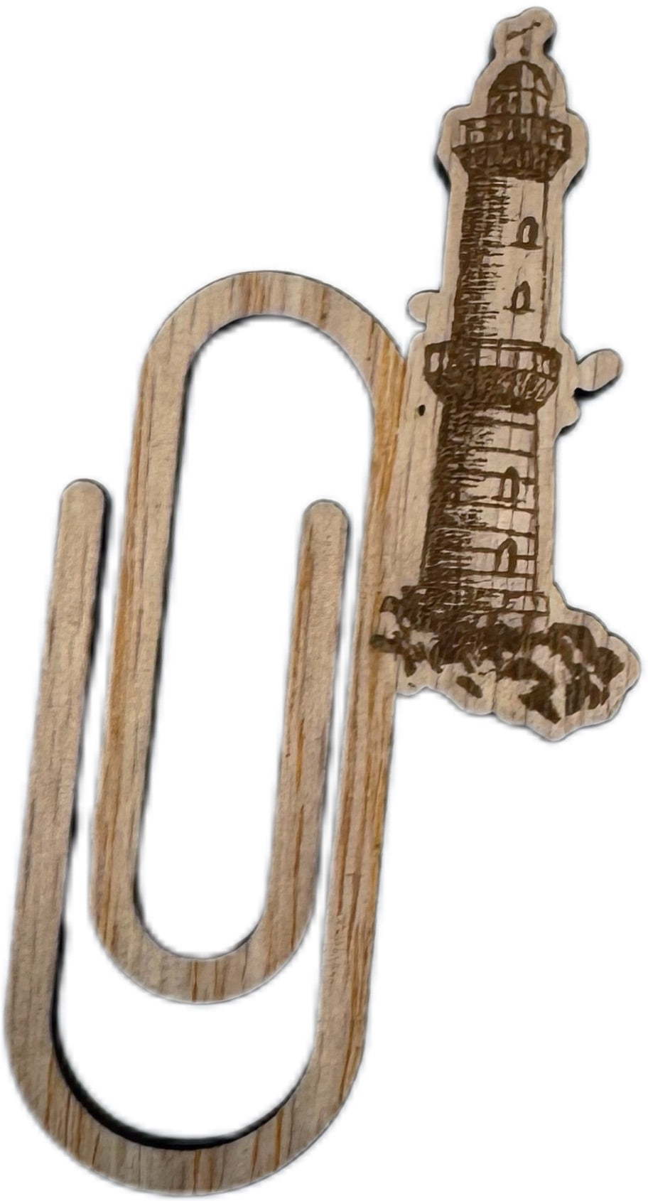 Kleine Holz-Büroklammer – verschiedene handgezeichnete Motive | ca. 8 cm