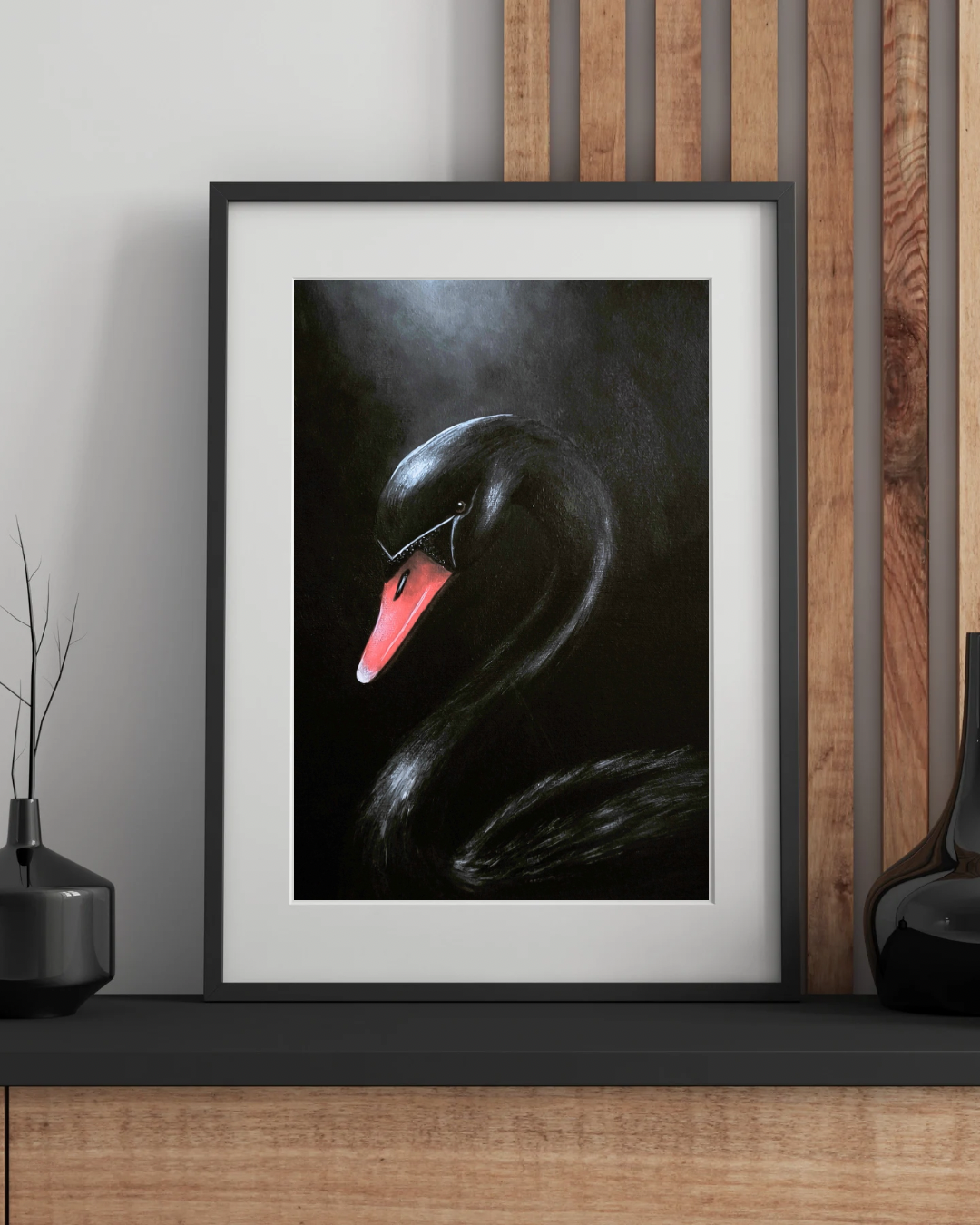 Poster "Schwarzer Schwan"