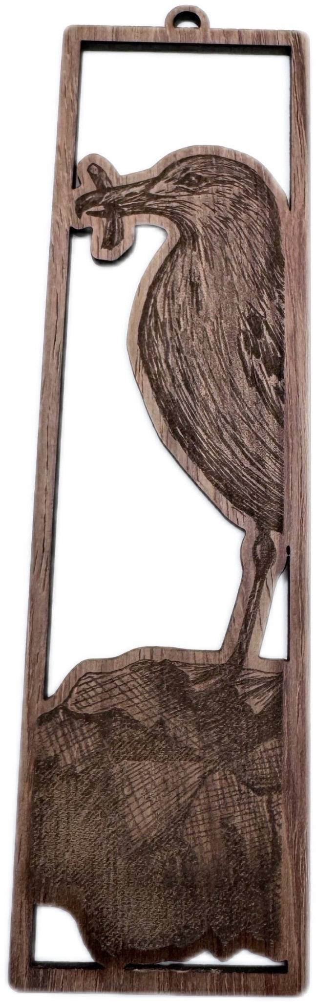 Holz-Lesezeichen  – filigrane Lasergravur