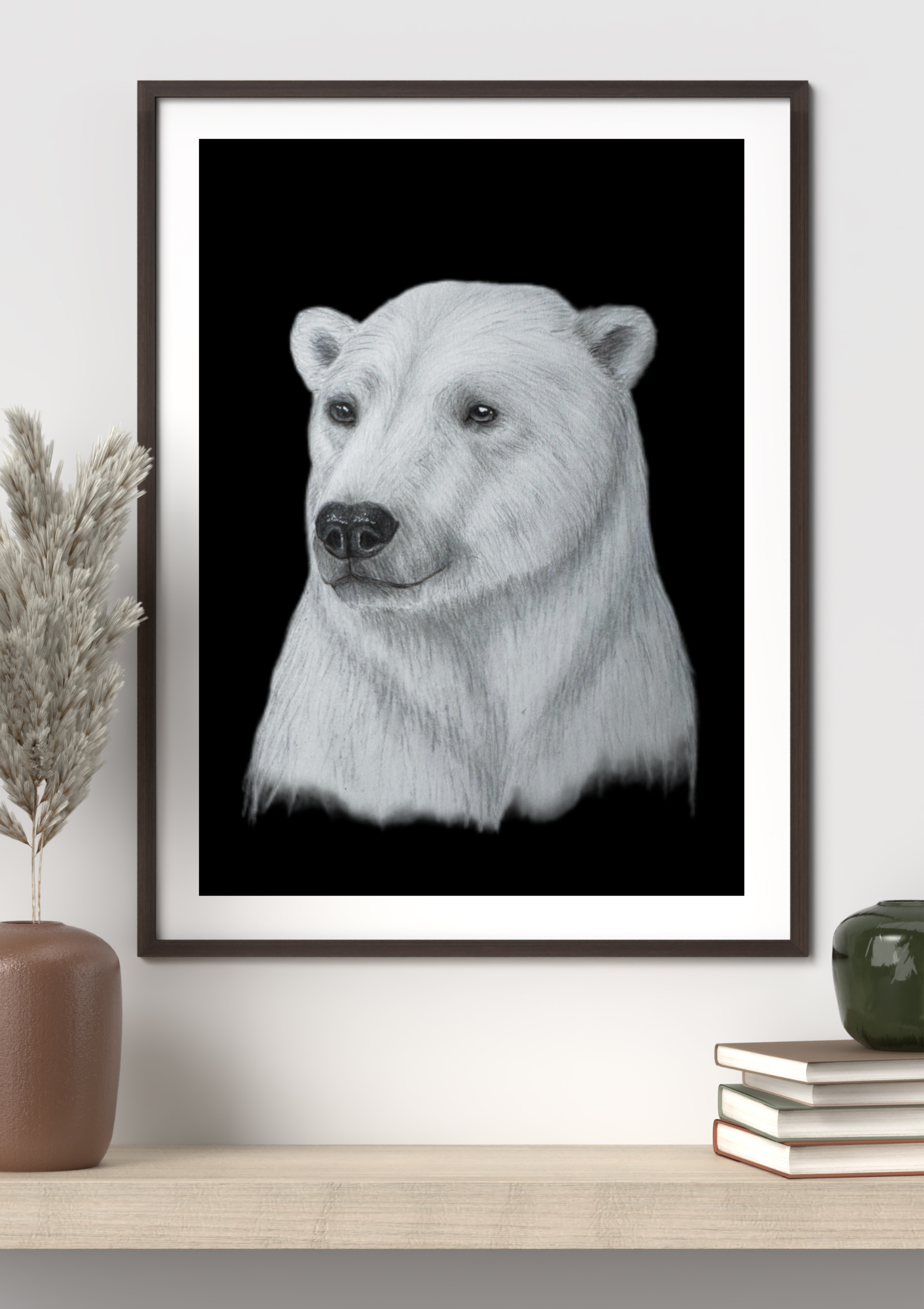 Poster "Eisbär"